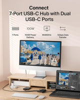 Belkin Concentrateur USB-C, Hub 7 Ports HDMI 4K @ 60Hz, SD et MicroSD