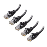 50ft Blue CAT6a Ethernet Cable, Snagless RJ45, 10G, 100W PoE, S/FTP, LSZH, 27AWG Pure Bare Copper, 500MHz, Shielded Network Patch Cord