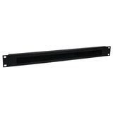 StarTech.com 1U High-density Brush Strip Cable Management Panel, Sturd