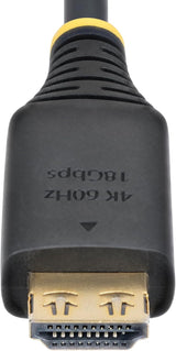 StarTech.com 10ft (3m) High Speed HDMI Cable with Gripping Connectors,