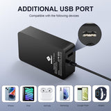 Chargeur 65W Surface pour Microsoft Surface Pro 11/10/9/8/7+/7/6/5/4/3/X