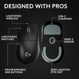 Logitech G PRO X Superlight 2 DEX Wireless Gaming Mouse, 60g pro-Grade