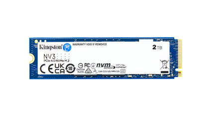 Kingston NV3 2TB M.2 2280 NVMe SSD, PCIe 4.0 Gen 4x4, Up to 6000 MB/