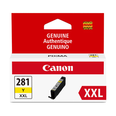 Canon Genuine Ink Cartridge CLI-281XXL Yellow Ink CLI-281 XXL Yellow