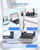 USB-C MULTIPORT ADAPTER 4K 60 HZ HDMI USB 3.2 GEN 2 HUB PORTS