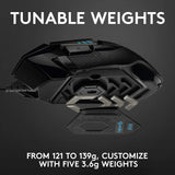 Logitech G502 Hero High Performance Wired Gaming Mouse, Hero 25K Senso