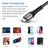 USB 3.1 TYPE-C TO USB TYPE-C ROUND CABLE M/M