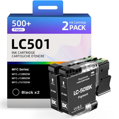 Brother LC512PKS 2-Pack Black Ink Cartridge