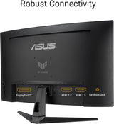 ASUS TUF Gaming VG32VQM5B, Curved Gaming Monitor, 31.5