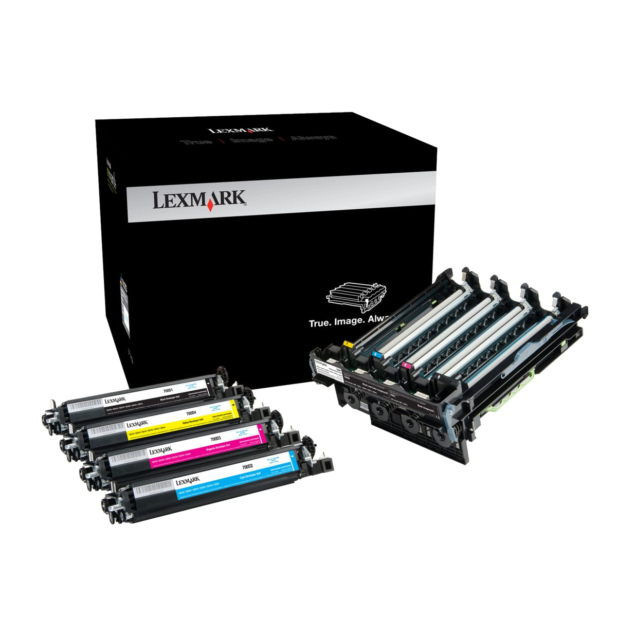 Lexmark 70C0Z50 Black Color Imaging Kit