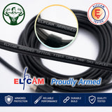 Elfcam® - 15m/49.2ft Outdoor and Indoor Shielded Armored Fiber Optic C