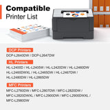 Tambour DR830 (Non compatible avec le toner Brother DR-830 Drum Unit,1 Noir