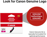 Cartouche d'encre Canon Genuine Canon CLI-271, magenta
