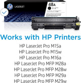 HP 48A (CF248A) Black Original Toner Cartridge Standard Yield Toner Ca
