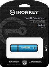 Kingston IronKey Vault Privacy 50 64GB Flash Drive