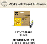 HP 923e EvoMore Yellow Original Ink Cartridge. XL Yellow
