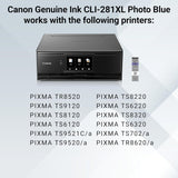 Canon Genuine Ink Cartridge CLI-281XL Photo Blue Ink CLI-281 XL Blue