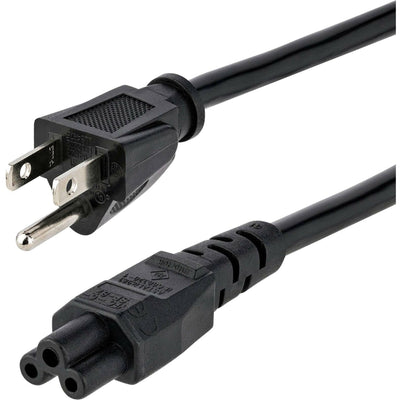 StarTech.com 10ft (3m) Laptop Power Cord, NEMA5-15P To C5 Mickey Mouse