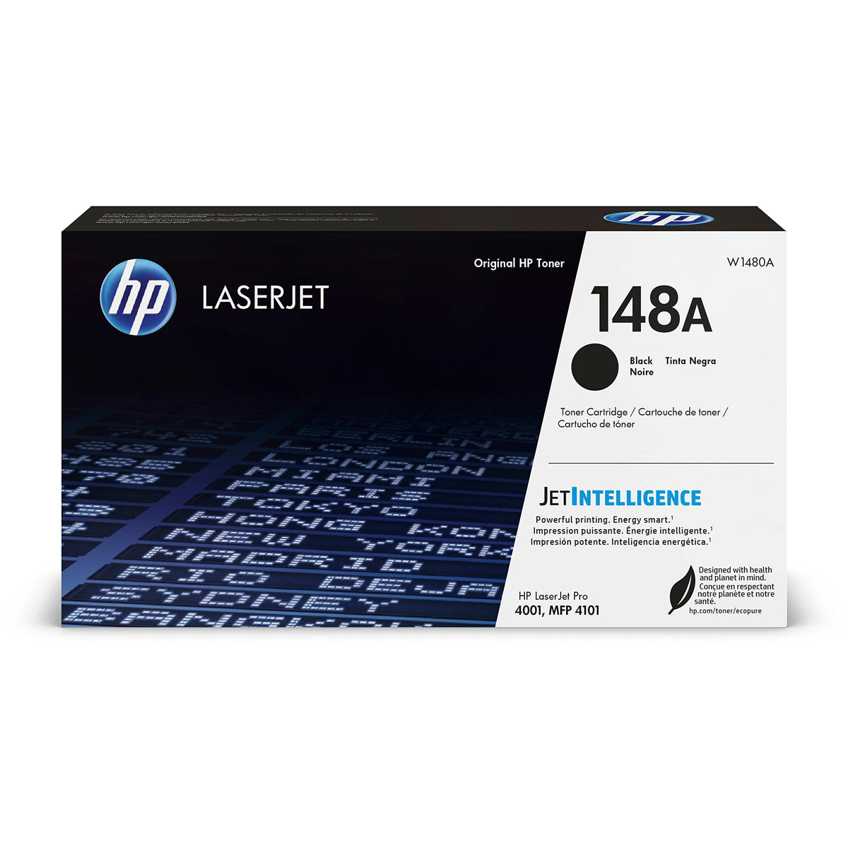 HP Original 148A Black LaserJet Toner Cartridge L Black