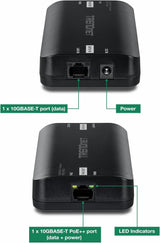 TRENDnet Injecteur PoE++ 10G, TPE-318GI, Convertit un port non-PoE en port PoE