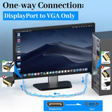 6FT MINI DISPLAYPORT TO VGA CABLE ACTIVE
