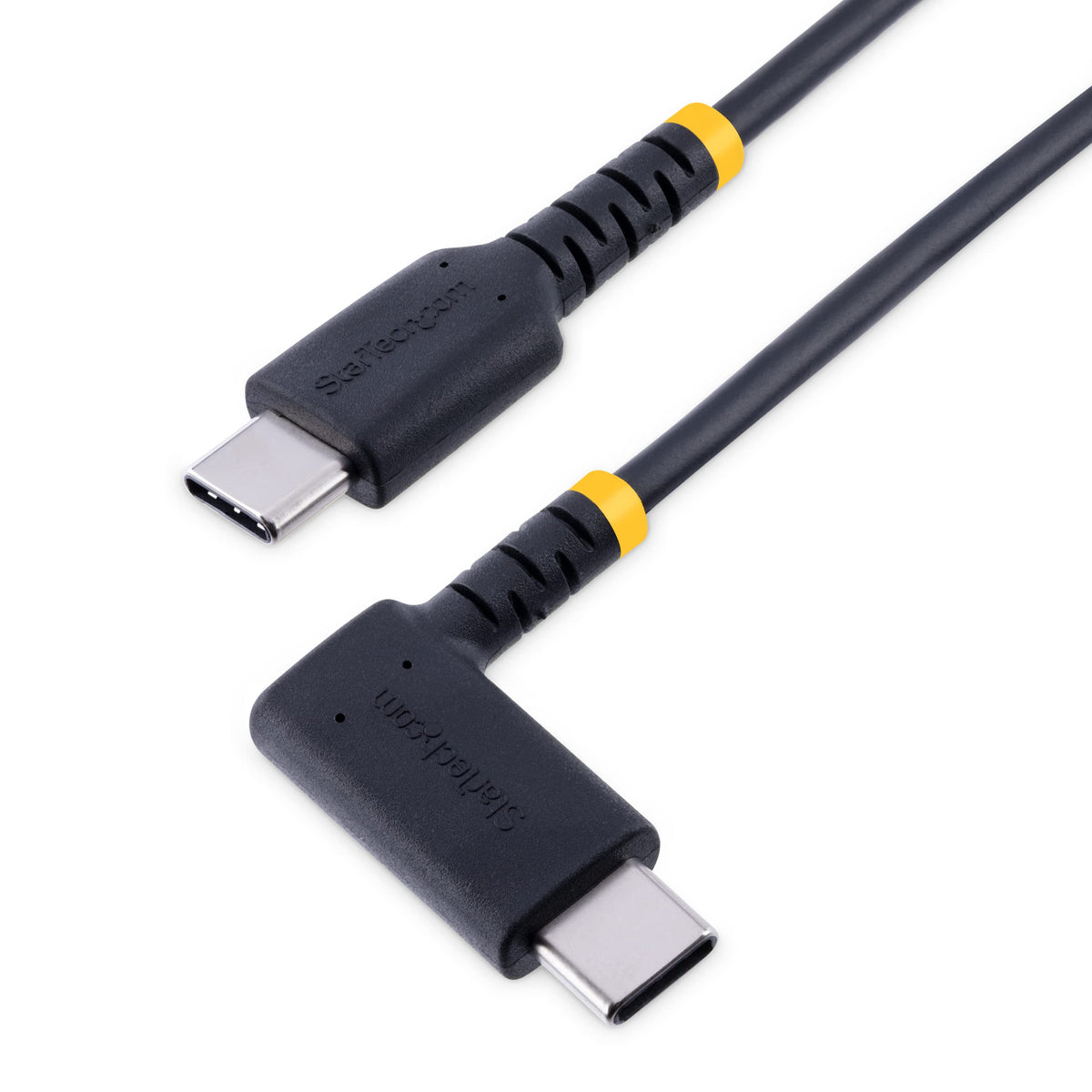 StarTech.com 6ft (2m) USB C to C Charging Cable Right Angle - 60W PD 3