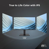 ViewSonic VG2451 écran 24 po IPS 1080p ergonomique avec réglage complet