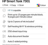 HP Smart Tank 7301 Wireless All-in-One Ink Tank Printer, Scanner, Copi
