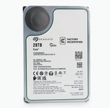 Seagate Exos 28TB Internal Hard Drive HDD - 3.5 in CMR SATA 6Gb/s, 720