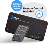 OREI HD-402 4x2 HDMI 1.4V Matrix Switch/Splitter (4-Input, 2-Output) w