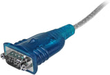 StarTech.com USB to Serial Adapter – Prolific PL-2303 – 1 port – DB9 (