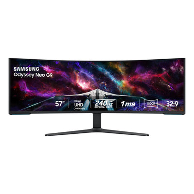 SAMSUNG 57 inch Odyssey Neo G9 DUHD VA Gaming Monitor Curved 240Hz 1ms