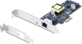 StarTech.com 1-Port 2.5Gbps NBASE-T PoE Network Card, Intel I225-V, 80