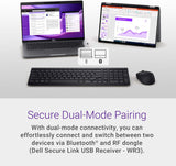 Dell MS355 Silent Mouse - Programmable scroll wheel, Secure dual-mode