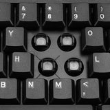 Adesso WKB-1330CB - Wireless Keyboard and Mouse Combo, Desktop Keyboar