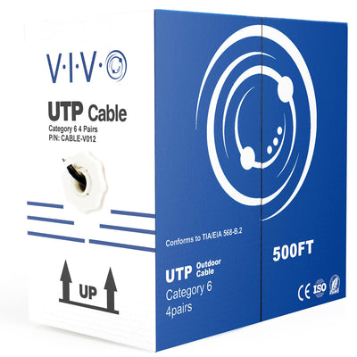 10PK 3FT CAT6 Cable Blue Molded 24 AWG Copper WIRE