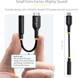 Adaptateur audio et de chargement USB-C StarTech.com avec prise jack 3,5 mm et PD
