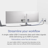 Dell UltraSharp 49 Curved USB-C Hub Monitor - U4924DW - 49-inch Dual Q