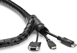 StarTech.com 2.5m (8.2ft) Cable Management Sleeve - Spiral - 1