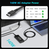 140W USB C Charger Compatible with HP ZBook Ultra G1a 14