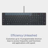 Dell KB525C Wired Collaboration Keyboard - USB-C & USB-A Versatile con