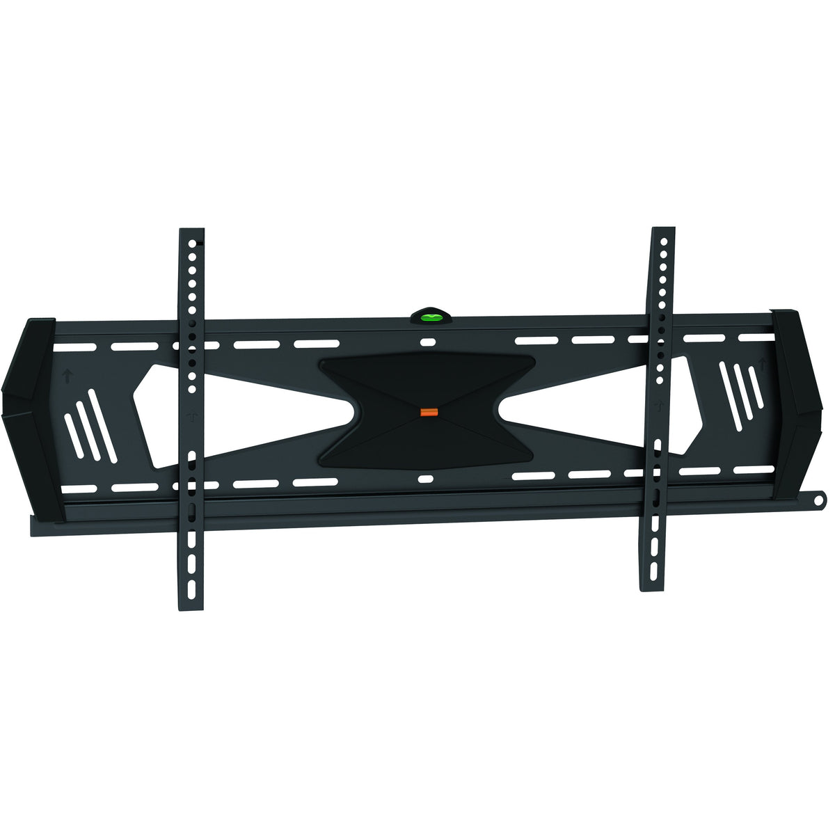 StarTech.com Low Profile TV Mount - Fixed - Black Anti-Theft TV Wall M