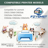 Compatible for Lexmark 72K1XK0 82K0H20 82K0H30 82K0H40 Toner Cartridge