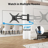 Support mural TV VESA pivotant - Support mural TV inclinable et articulé