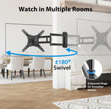 Support mural TV VESA pivotant - Support mural TV inclinable et articulé