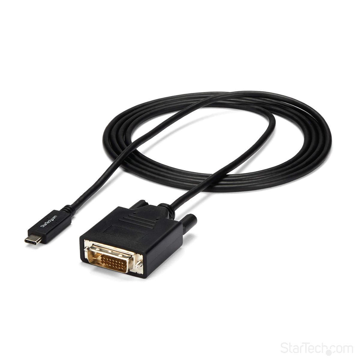 StarTech.com USB-C to DVI Cable - 6 ft / 2m - 1080p - 1920x1200 - USB-