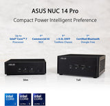 ASUS NUC 14 Pro Tall Full System Mini PC with Intel 14th Gen Core Ultr