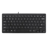 Adesso Natural Ergonomic AKB-111UB SlimTouch Mini Keyboard, Black