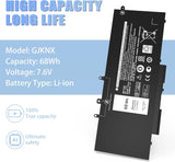 68WH GJKNX Battery Replacement for Dell Latitude 5480 5580 5280 5288 5
