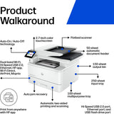HP Laserjet Pro MFP 4101fdw Wireless Black & White Printer with Fax